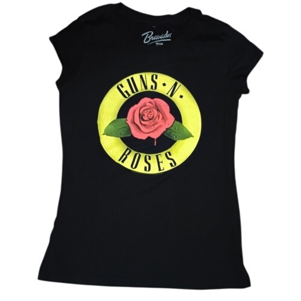 Bravado Guns N Roses Bleeding Rose Music Short Sleeve Large T-Shirt